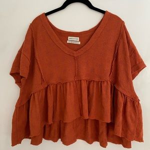 Urban outfitters burnt orange top